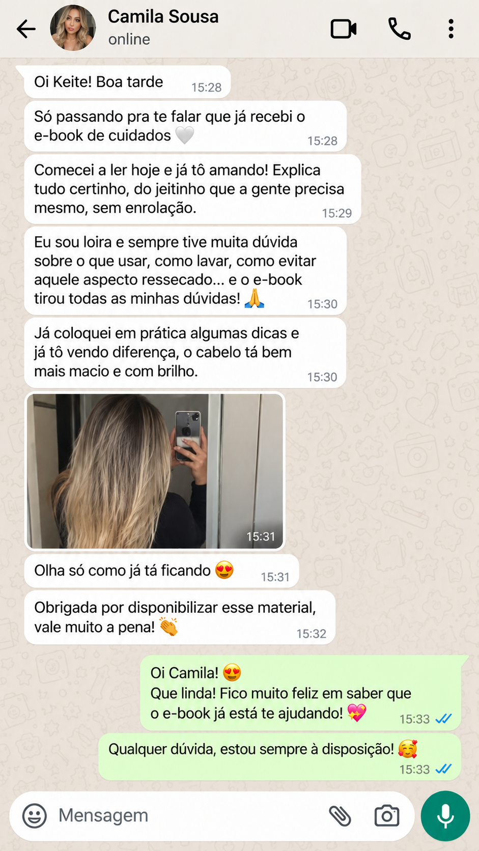 Depoimento de Camila Sousa