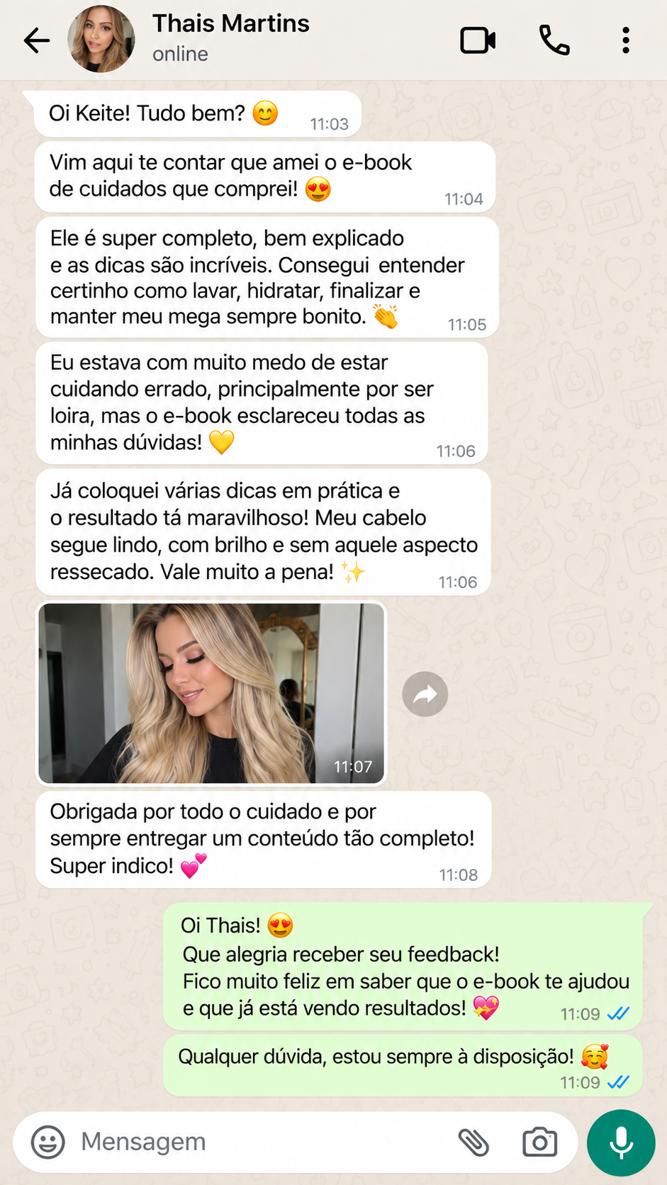Depoimento de Thais Martins